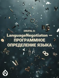 Drupal 8: LanguageNegotiaton — программное определение языка