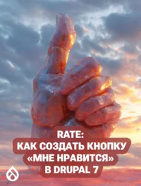 Rate: как создать кнопку «Мне нравится» в Drupal 7