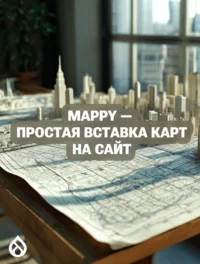 Mappy - простая вставка карт на сайт