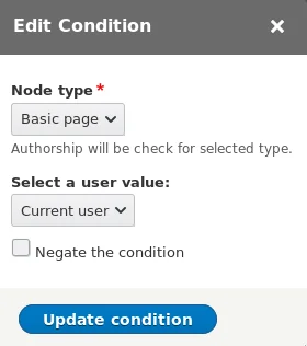 Condition Plugin в Block Visibility Group