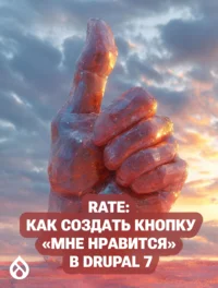 Rate: как создать кнопку «Мне нравится» в Drupal 7