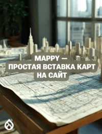 Mappy - простая вставка карт на сайт