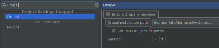 Ручная интеграция Drupal